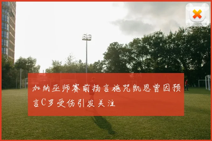 加纳巫师赛前扬言施咒凯恩曾因预言C罗受伤引发关注